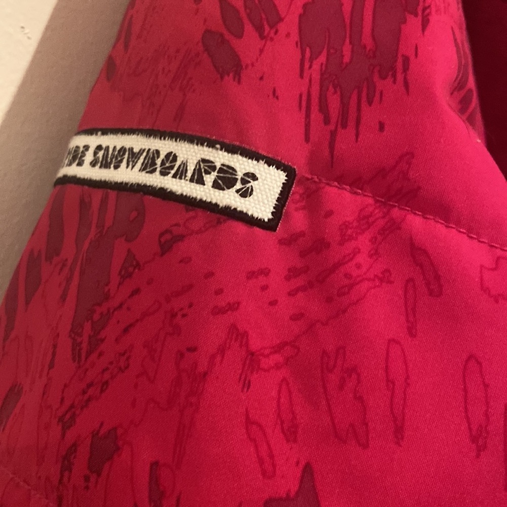 Girls “Ride Snowboards” jacket Large 13/14 - Picture 5 of 5